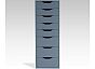 Ингар 8 комод 36x102x53, серо-бирюзовый