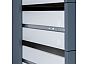 Ингар 8 комод 36x102x53, серо-бирюзовый