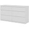 КАСТОР комод 6 ящиков RU белый