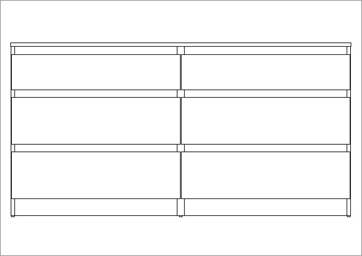 Комоды 6 ящиков недорого от производителя