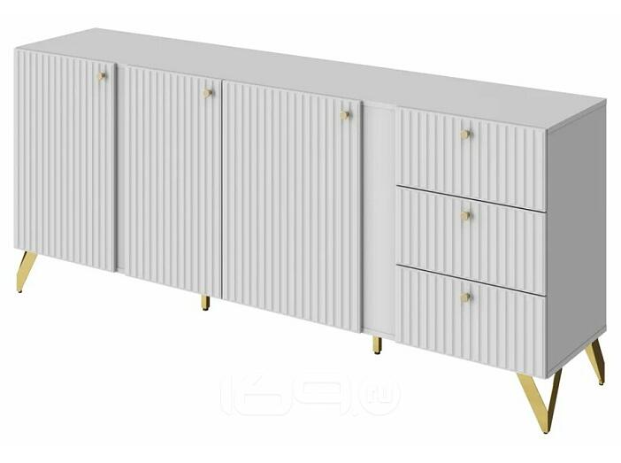 Комод RENO КД-1 (фасад) Белый