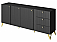 Комод RENO КД-1 (фасад) Чёрный