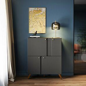 Комод RENO КД-2 Чёрный