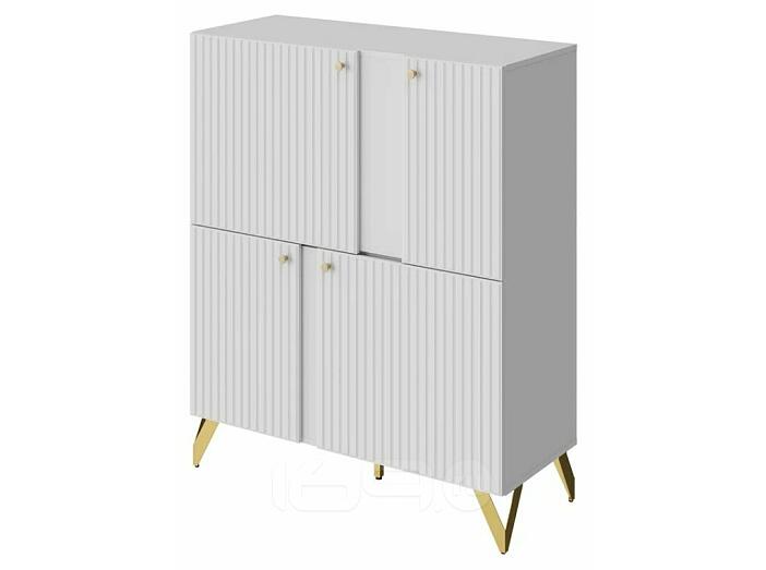 Комод RENO КД-2 (фасад) Белый