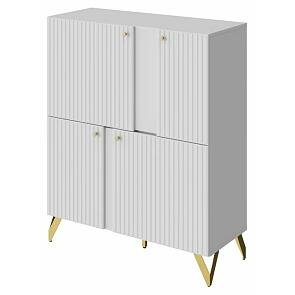 Комод RENO КД-2 (фасад) Белый