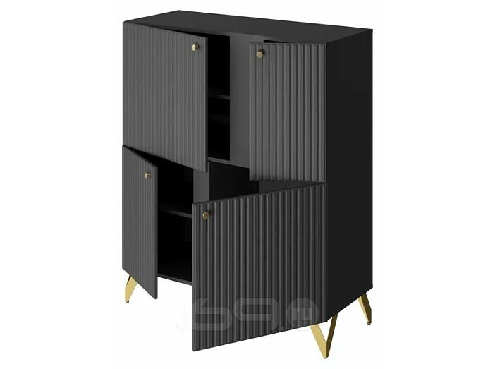 Комод RENO КД-2 (корпус) Чёрный