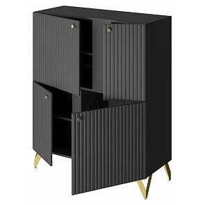 Комод RENO КД-2 (корпус) Чёрный