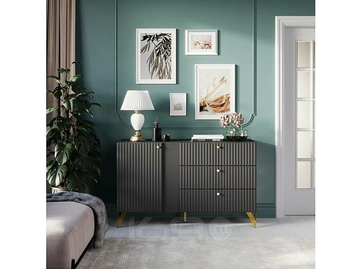 Комод RENO КД-3 Чёрный