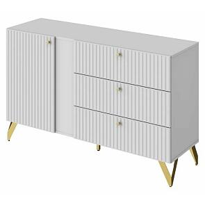 Комод RENO КД-3 (фасад) Белый