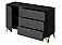 Комод RENO КД-3 (корпус) Чёрный