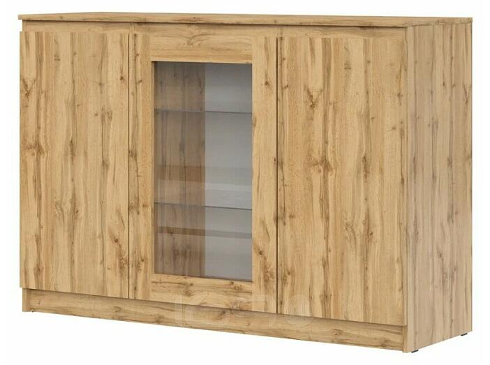 Комод STERN Т-14(витрина) Дуб Вотан