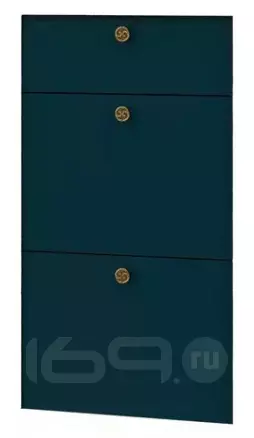 Комплект фасадов для комода BRASS КМ-4 Синий