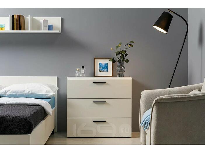 Эйр Комод 16.242 Белый PE шагрень