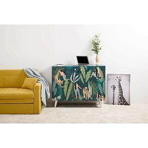 Либера Комод 16.230.01 Пасифай, Белый PE шагрень