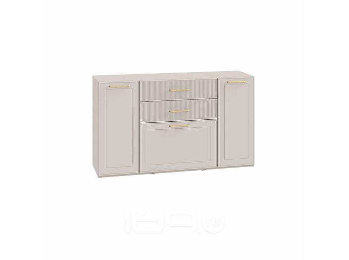 Ричфорд Комод 16.235 Кашемир 5981 BS, Моно керамика D166-2 ПВХ, Белый PE шагрень