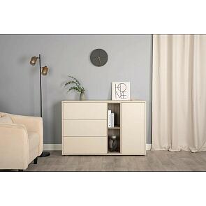 Тайл Комод 16.237 Сатин 7045 SU, Эмили Блаш U9135, Белый PE шагрень