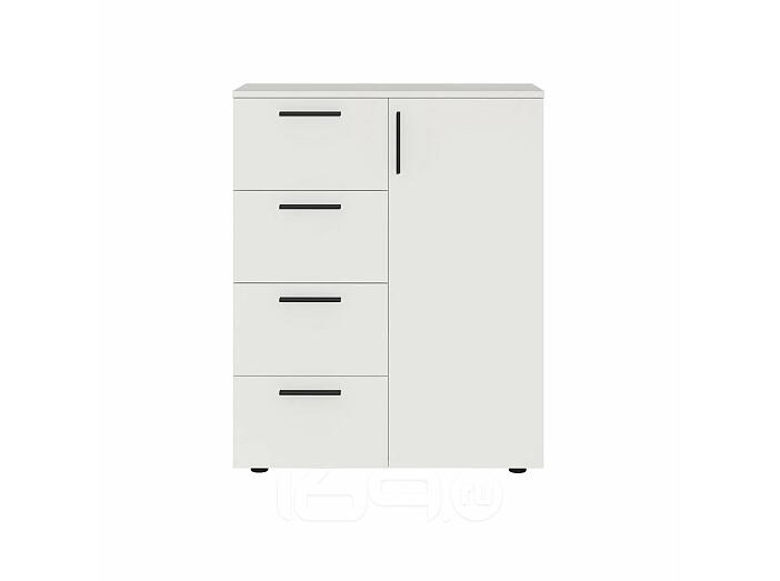 Эйр Комод 16.241 Белый PE шагрень