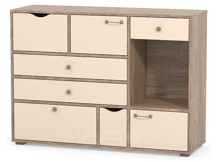 Вайс Комод 10.97 Морское Дерево Винтаж/Песочный