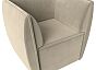 Кресло Бергамо Микровельвет Бежевый