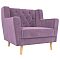 Кресло Брайтон Люкс Микровельвет Сиреневый Кресло Брайтон Люкс Микровельвет Сиреневый