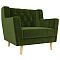 Кресло Брайтон Люкс Микровельвет Зелёный Кресло Брайтон Люкс Микровельвет Зелёный
