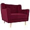 Кресло Брайтон Микровельвет Бордовый