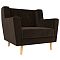 Кресло Брайтон Микровельвет Коричневый