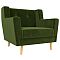 Кресло Брайтон Микровельвет Зелёный