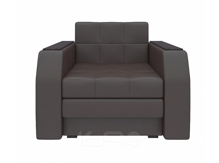 Кресло кровать Атлантида Экокожа Коричневый