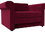 Кресло-кровать Берли Микровельвет Бордовый