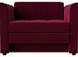 Кресло-кровать Берли Микровельвет Бордовый