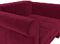 Кресло-кровать Берли Микровельвет Бордовый