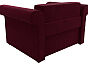 Кресло-кровать Берли Микровельвет Бордовый