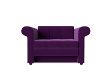 Кресло-кровать Берли Вельвет Фиолетовый