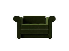 Кресло-кровать Берли Вельвет Зеленый