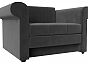 Кресло-кровать Берли Велюр Серый
