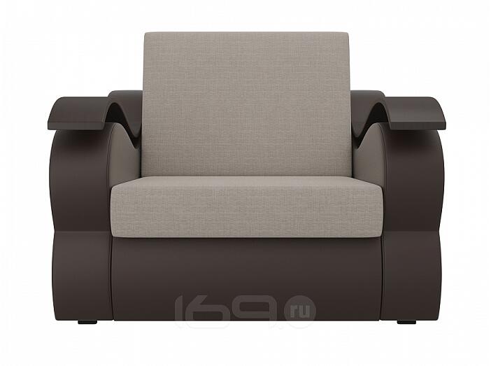 Кресло-кровать Меркурий Рогожка Бежевый Коричневый