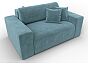 Кресло Лига-036 НПБ Велюр Бирюзовый