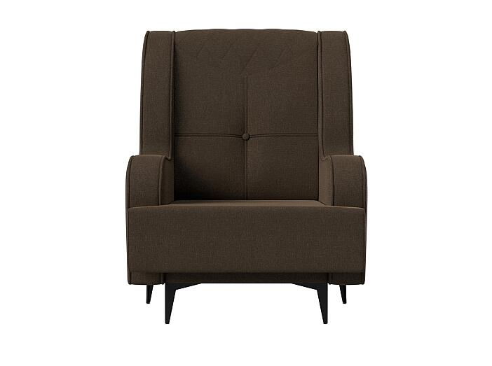 Кресло Неаполь Рогожка Коричневый