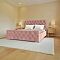 Кровать ИНТЕРО 1600х2000 Велюр Розовый