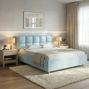 Кровать Chessy без основания Teddy 028 Морозная свежесть 90-200