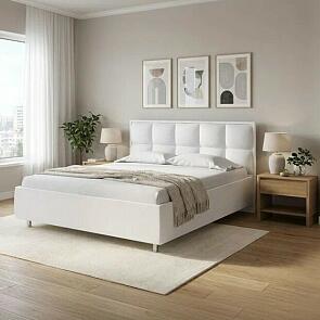 Кровать Chessy без основания Teddy 300 Снежный 120-200