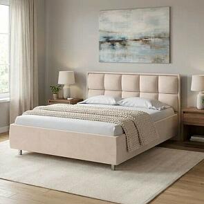 Кровать Chessy без основания Teddy 304 Тауп 80-200