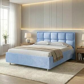 Кровать Chessy без основания Teddy 311 Небесно-голубой 80-200