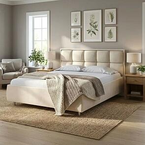 Кровать Chessy без основания Ultra Песочный 80-200