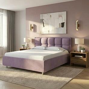 Кровать Chessy без основания Ultra Сливовый 80-200