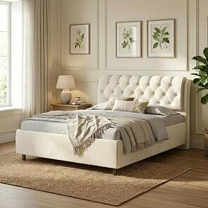 Кровать Chester Tall Лофти Лён 80-200