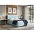 Кровать Chester Tall велюр teddy 028 морозная свежесть без П/М 140x200, без ортопедического основания, изголовье мягкое