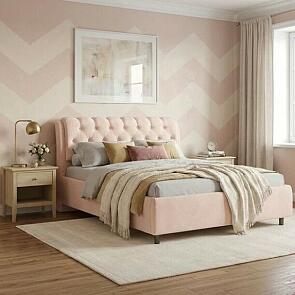 Кровать Chester Tall Teddy 304 Тауп 120-200