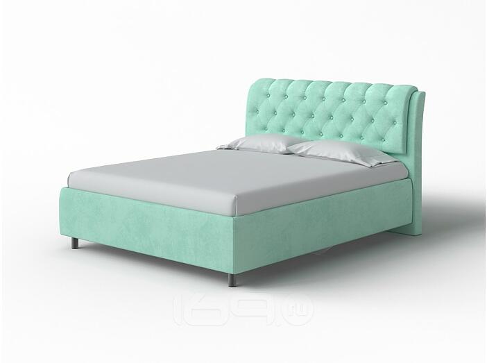 Кровать Chester Tall Teddy 337 Мятный 180-200